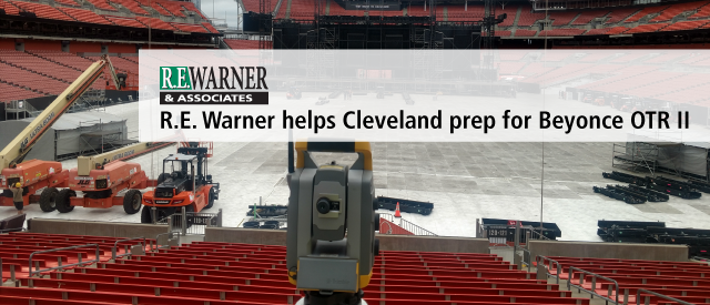 R.E. Warner helps Cleveland prep for Beyonce OTR II Tour Stop