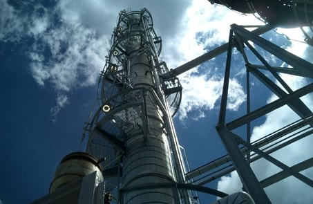 Continuous Acetonitrile Purification Unit Drying Column