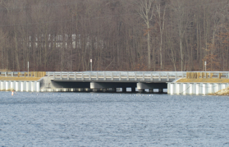Price Street Bridge Over Walborn Reservoir